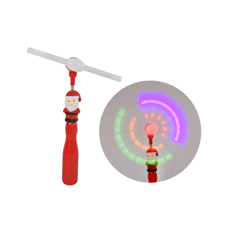Light Up Santa Windmill Want SRT