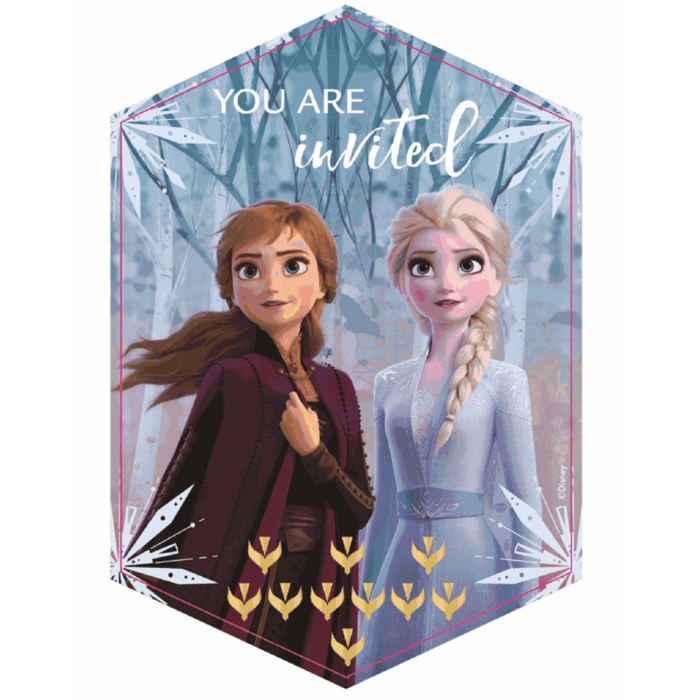 PARTY CARDS Frozen 2 Invites