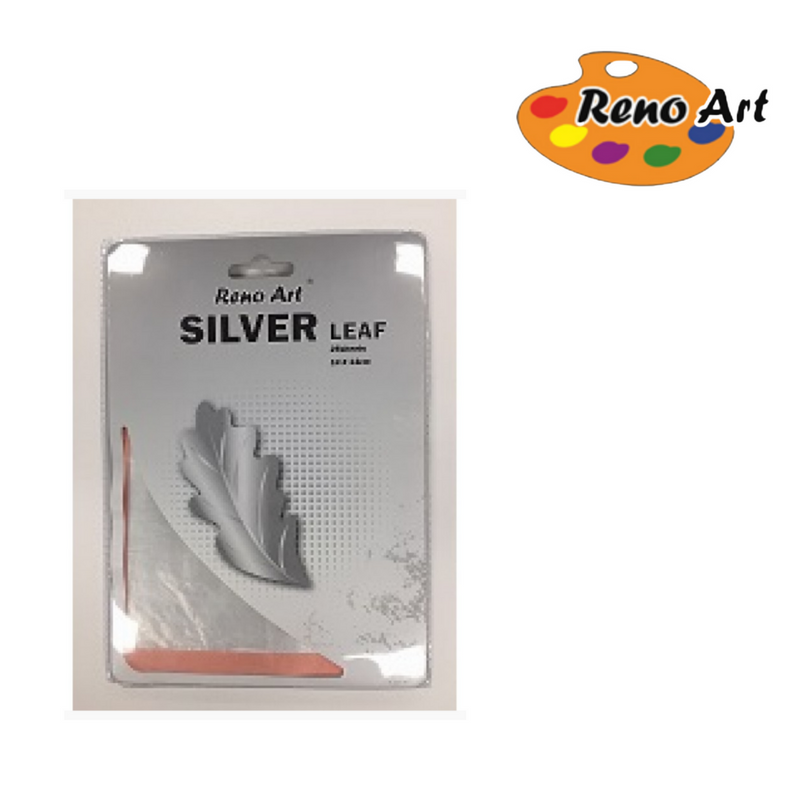 Silver Leaf 25 Sheets 14x14cm