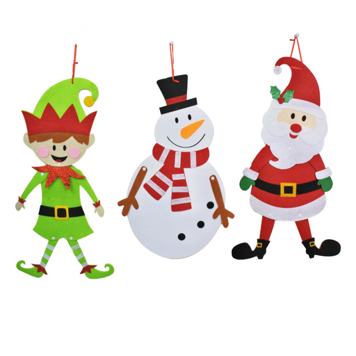 Jointed Felt Decor Figure