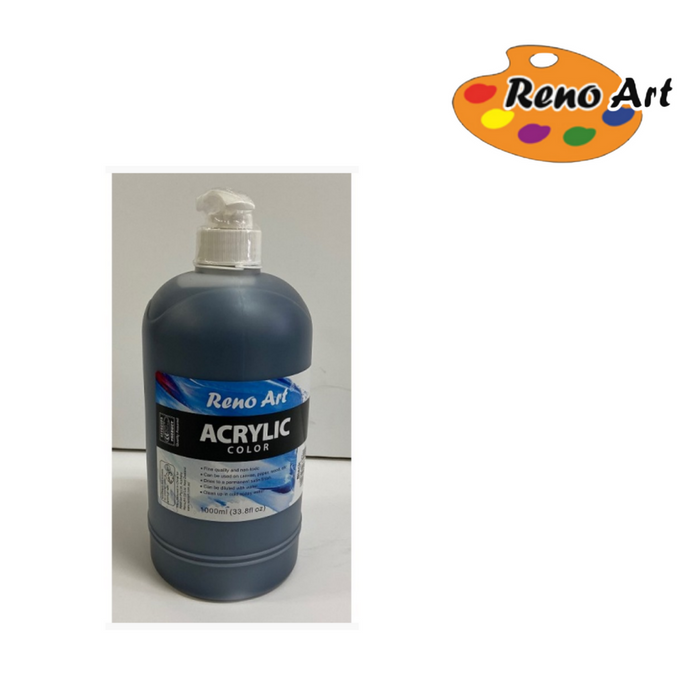 1L Acyrlic paint with pump Black