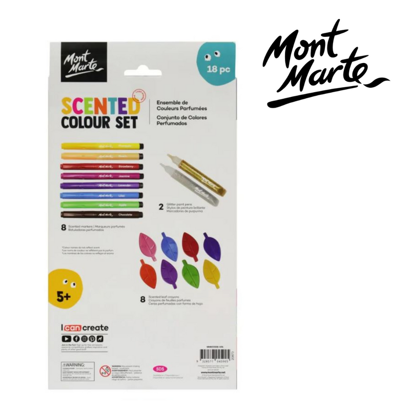 Mont Marte Scented Colour Set 18pk
