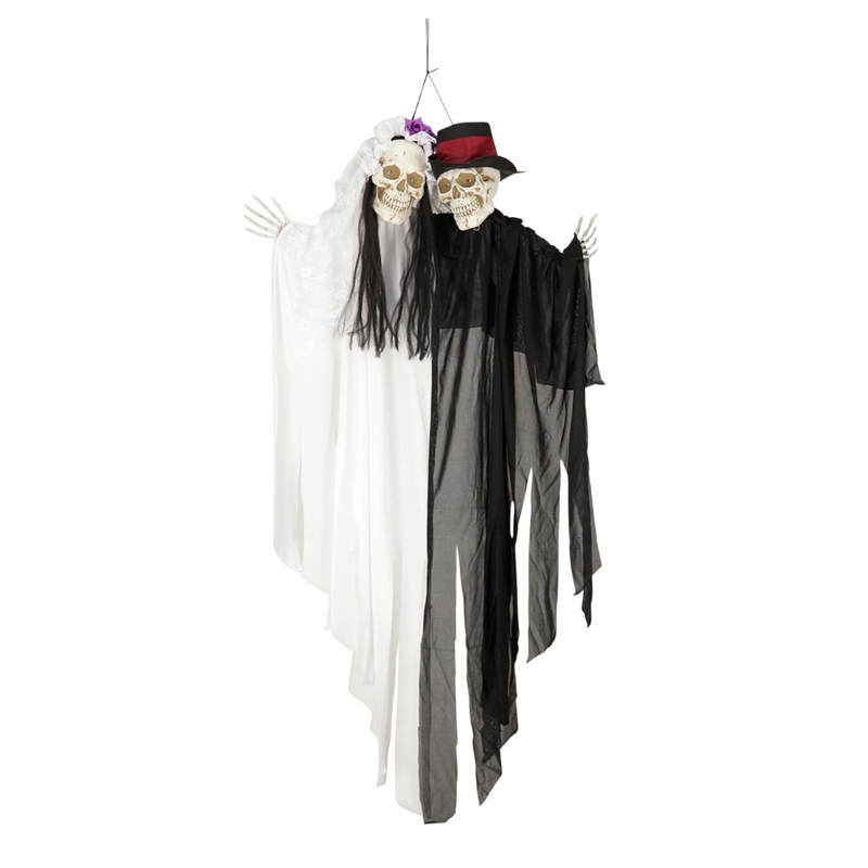 Light Up Hanging Bride and Groom 120cm