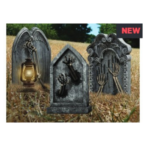 Tombstone Garden Stakes Set 3