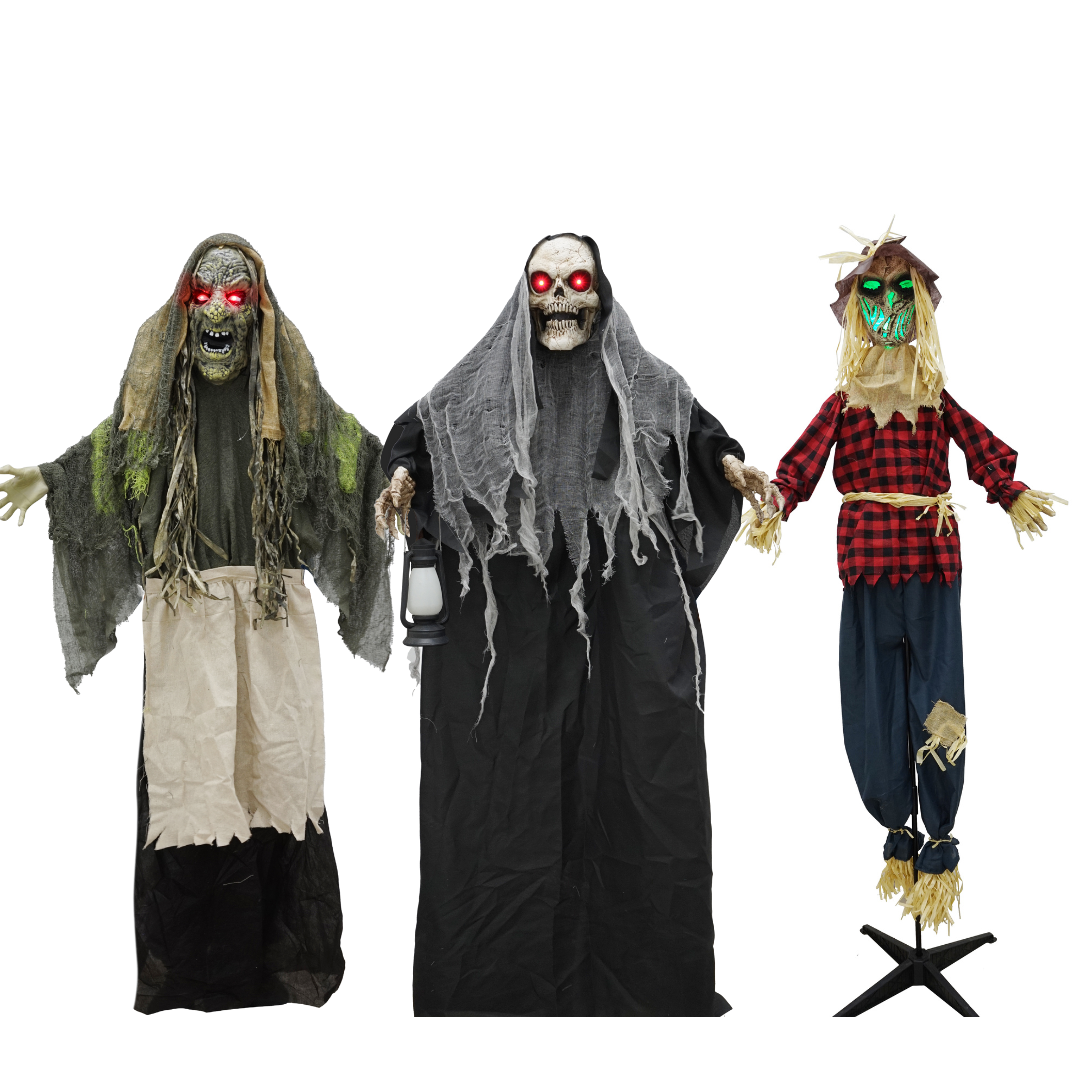 Animated Witch/Reaper/Scarecrow 158cm — Ronis