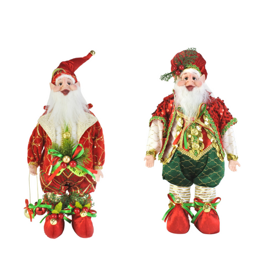 Elf Grandfather Musical Wind Up