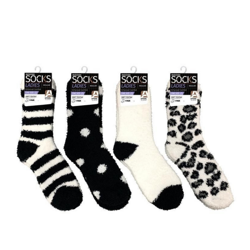 Ladies Soft Microfiber Socks