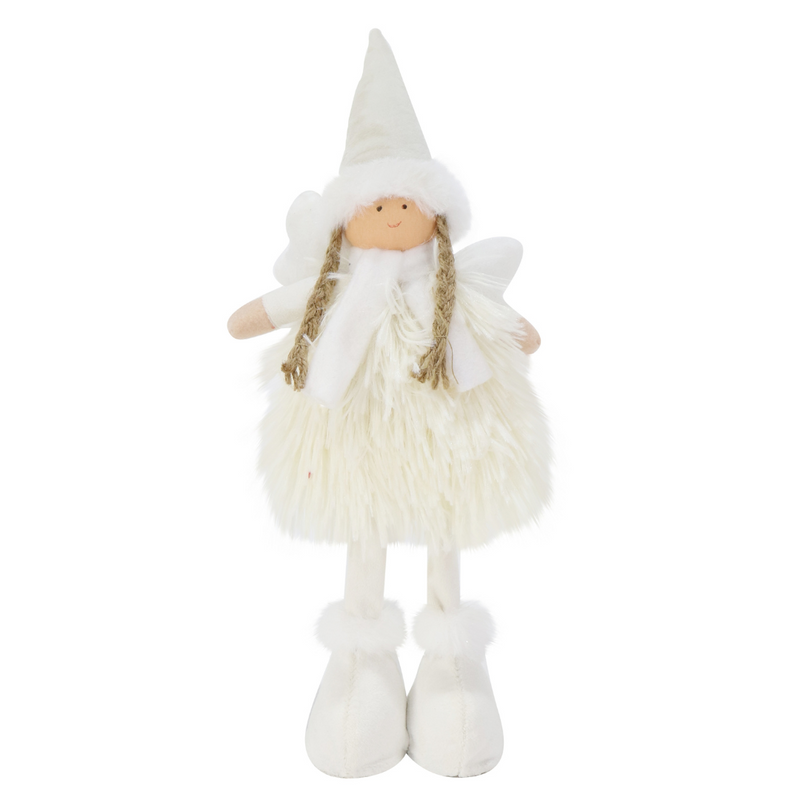 White Plush Fairy Princess 37cm