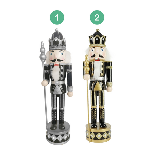 Deluxe Nutcracker Black 38cm