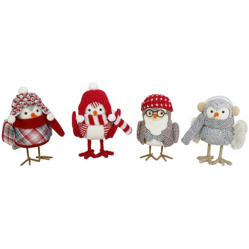 Christmas Bird Wintery Birds