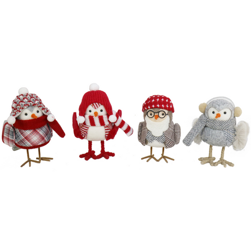 Christmas Bird Wintery Birds