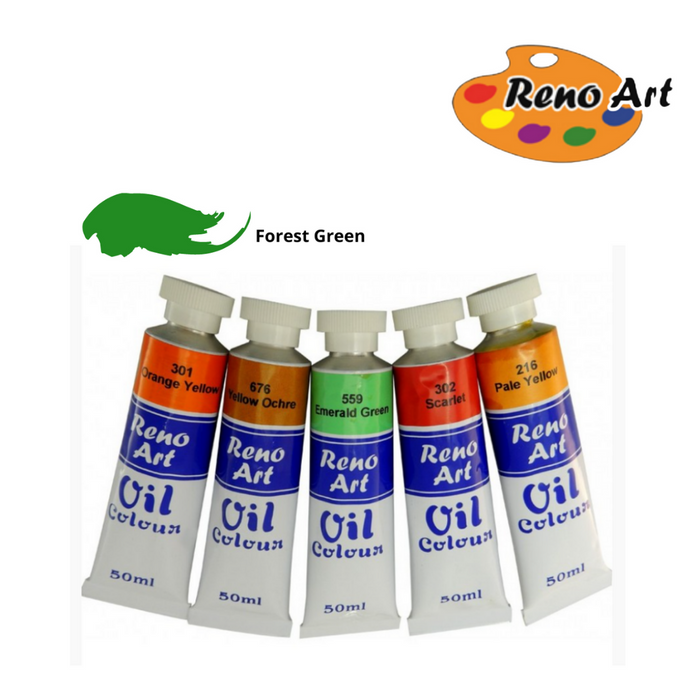 Reno Oil Colours Forest Green 50ml
