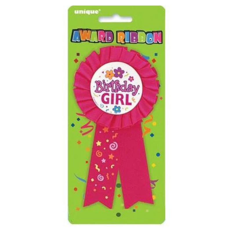 Birthday Girl Award Ribbon