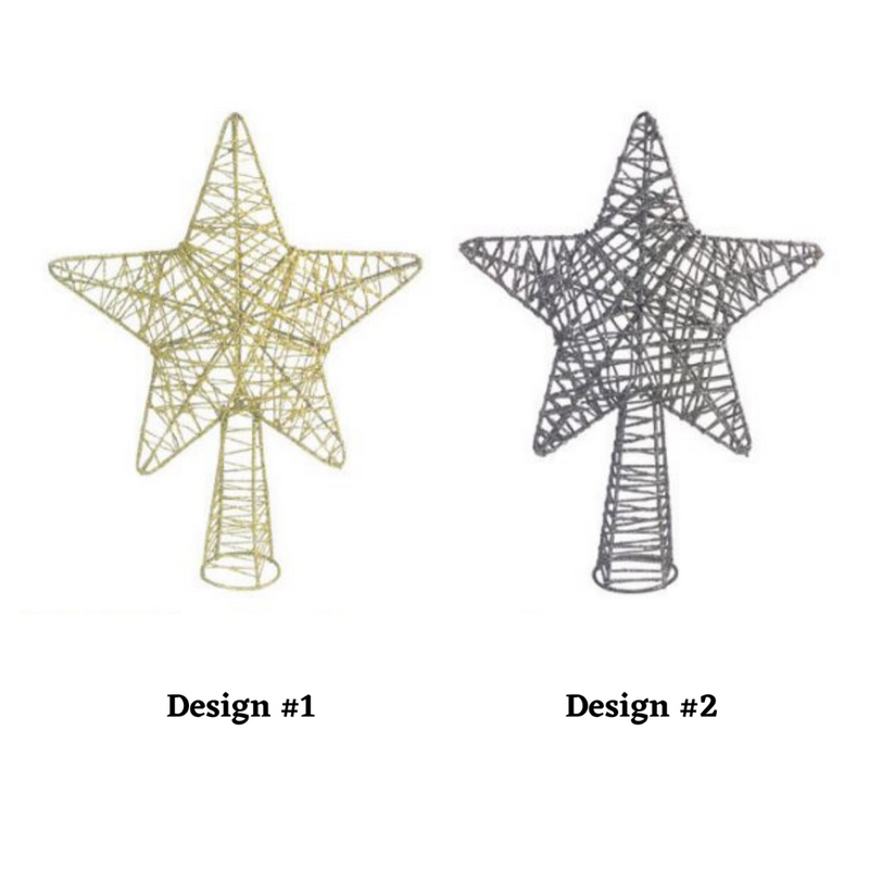 Christmas Tree Topper Wire Star