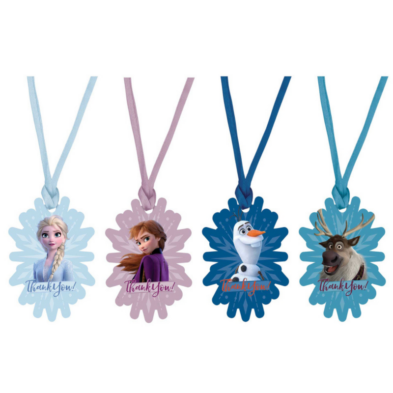 Frozen 2 Thank You Tags 8pk