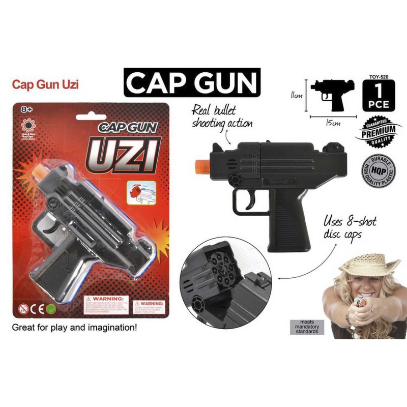 UZI Cap Gun 15cm