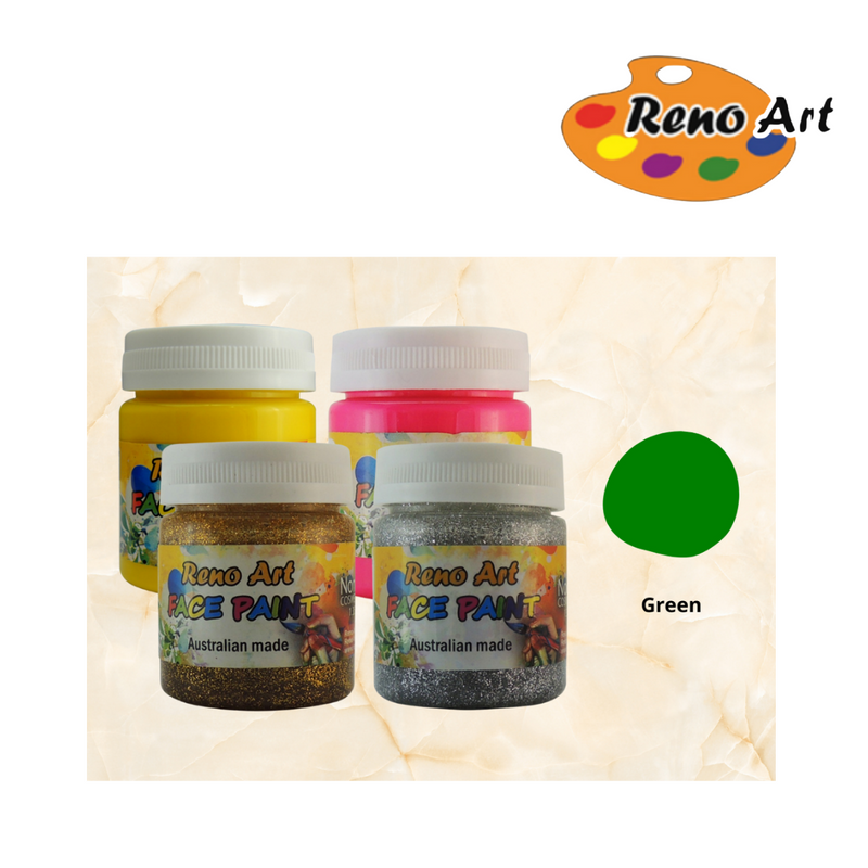 Reno Face Paint Green 40ml
