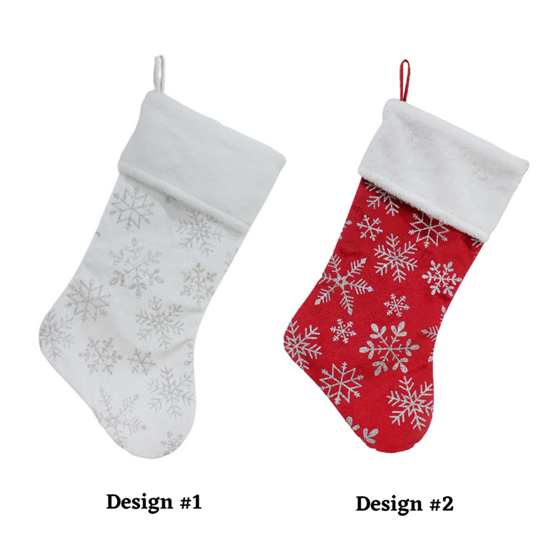 Stocking Glitter Snowflakes