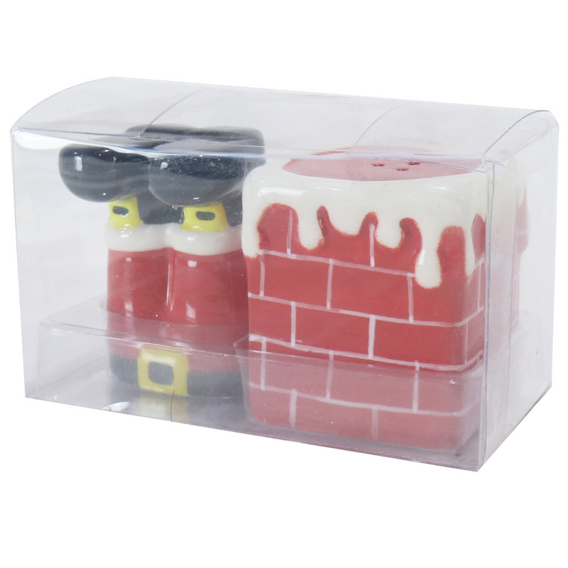 Chimney Salt & Pepper Shaker 2pc