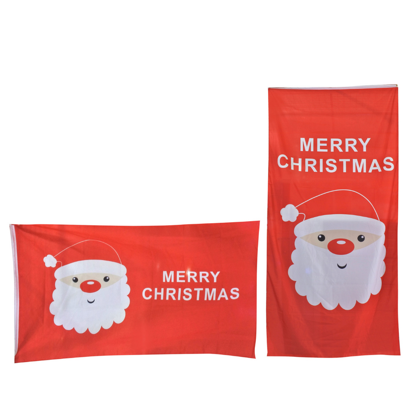 Santa Balcony Flag 150cm