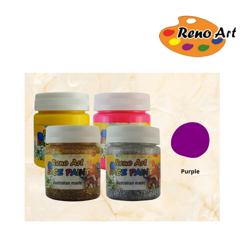 Reno Face Paint Purple 40ml