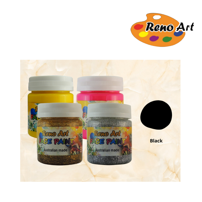 Reno Face Paint Black 40ml