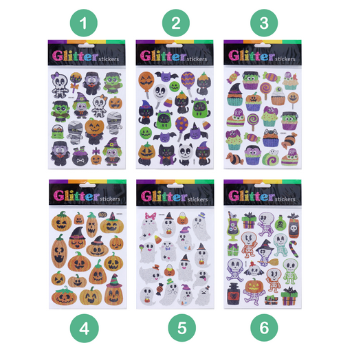 Halloween Glitter Sticker 23.5cm