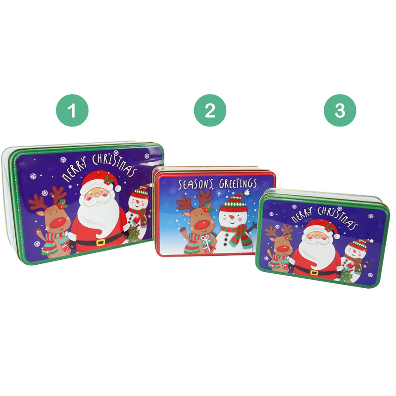 Cookie Tin Rectangle Med Size