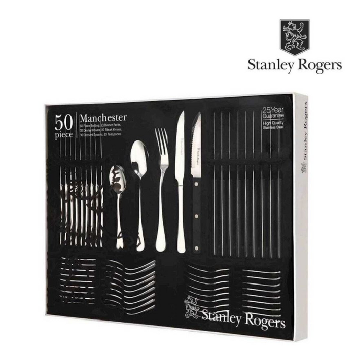 Manchester Cutlery Set 50Pc Stanley Rogers