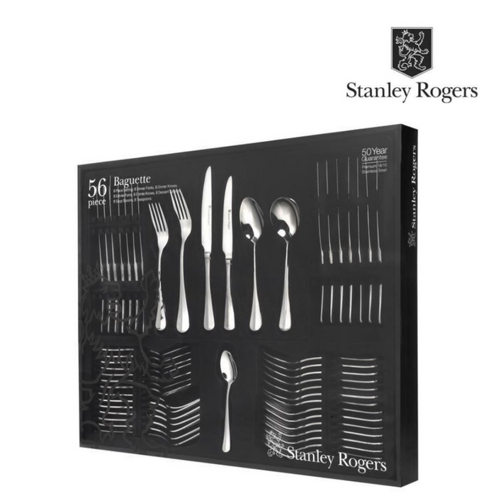 Baguette 56pc Cutlery Set STANLEY ROGERS