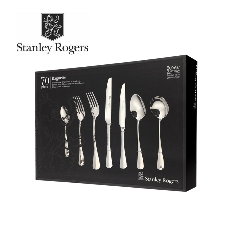 BAGUETTE 70PC CUTLERY SET STANLEY ROGERS