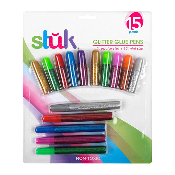 Glue Glitter Set 15pk