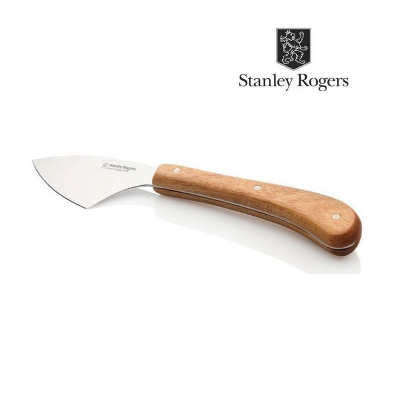 Pistol Grip Hard Cheese Knife Acacia Stanley Rogers