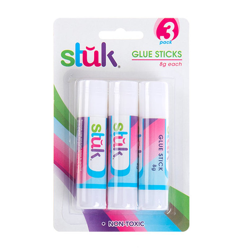 Glue Stick 8g 3pk