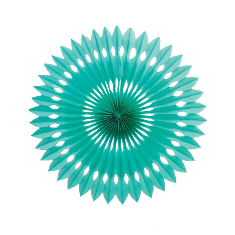 Hanging Fan Classic Turquoise 24cm Five Star