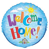 Welcome Home Foil Balloon 45cm