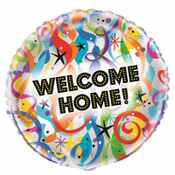 Bright Welcome Home Foil Balloon 45cm
