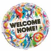 Bright Welcome Home Foil Balloon 45cm