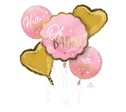 Bouquet Pink Baby Girl Oh Baby 45cm