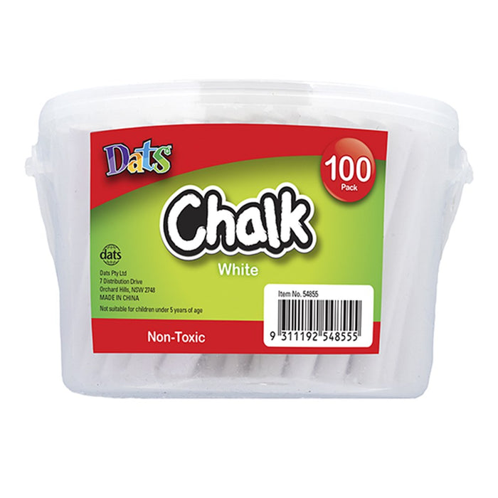 Chalk White 100pk in Bucket