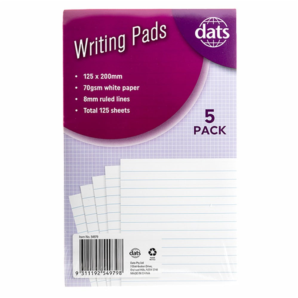 Basic Writing Pad Writing Pads | Simple, Practical & Perfect for Everyday Notes — Ronis