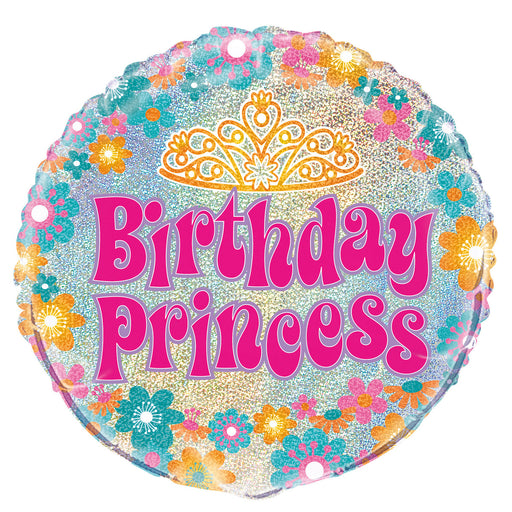 Birthday Princess Foil Balloon 45cm