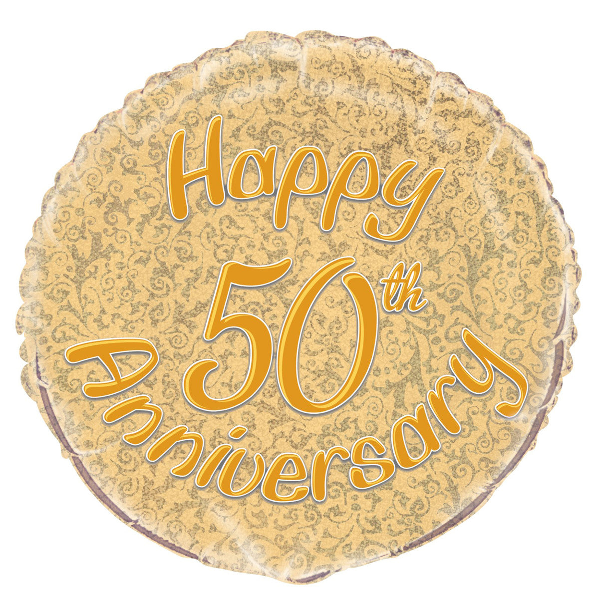 50th Anniversary Foil Balloon 45cm — Ronis