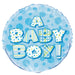 Baby Boy Foil Balloon 45cm