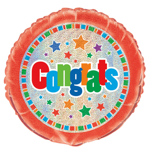Congratulations Foil Balloon 45cm