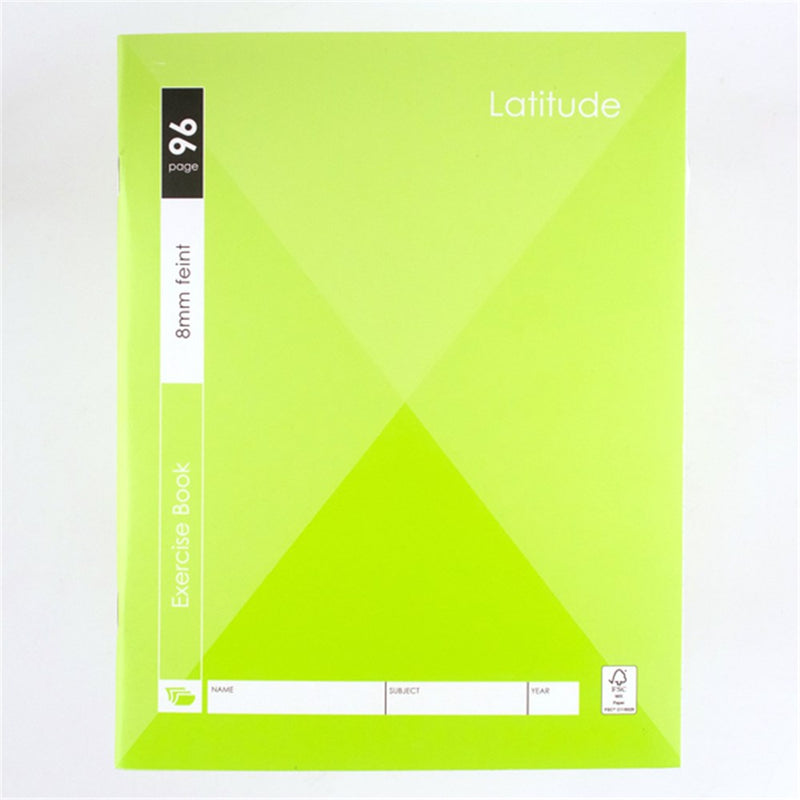 Book Exercise 17x22cm 8mm Ruled 96pg P7.1 FSC Mix Credit