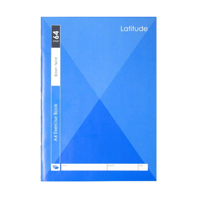 Book Exercise A4 8mm Ruled 64pg P7.1 FSC Mix Credit 210x297mm