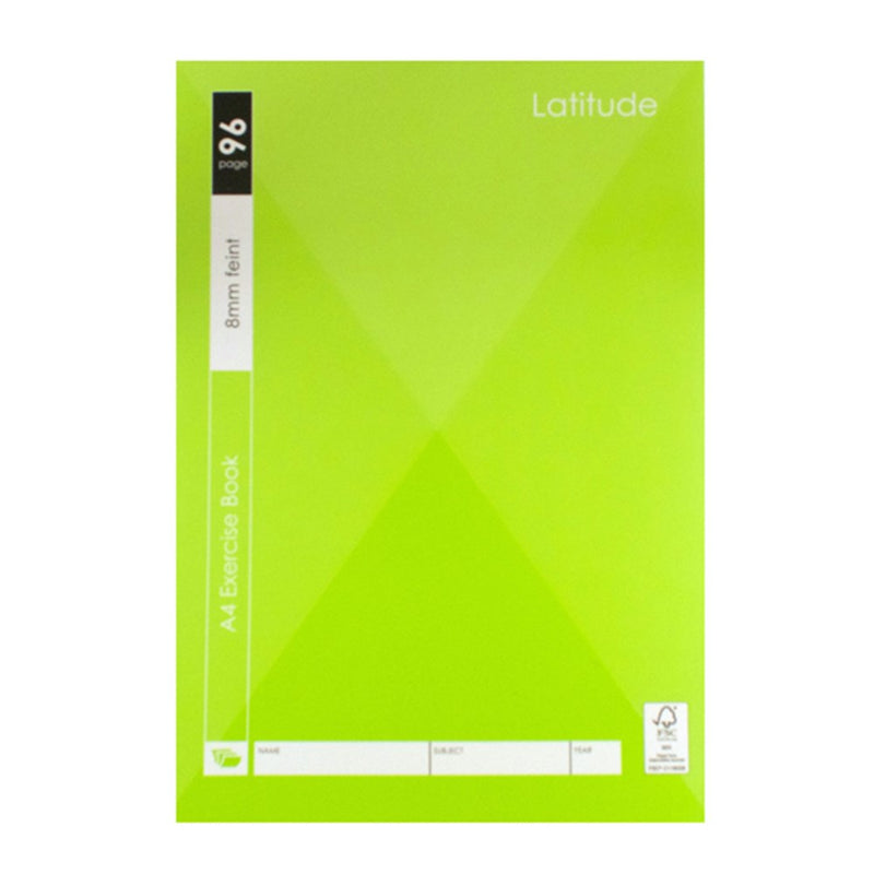 Book Exercise A4 8mm Ruled 96pg P7.1 FSC Mix 210x297mm