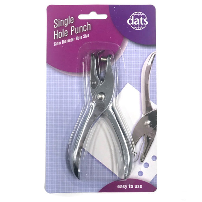 Hole Punch Single Silver