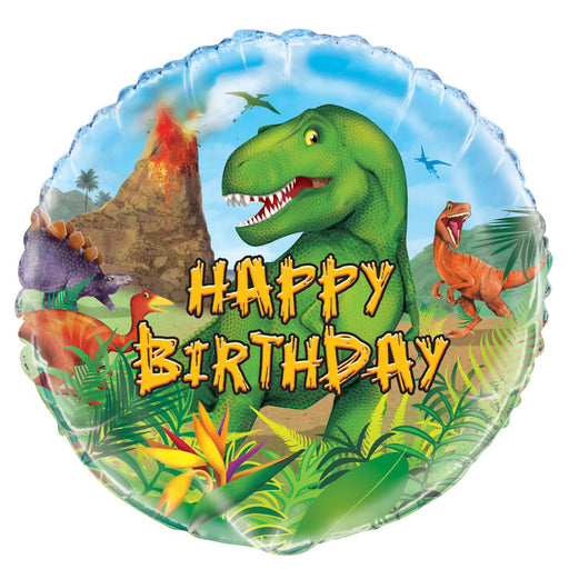 Dinosaur Foil Balloon 45cm